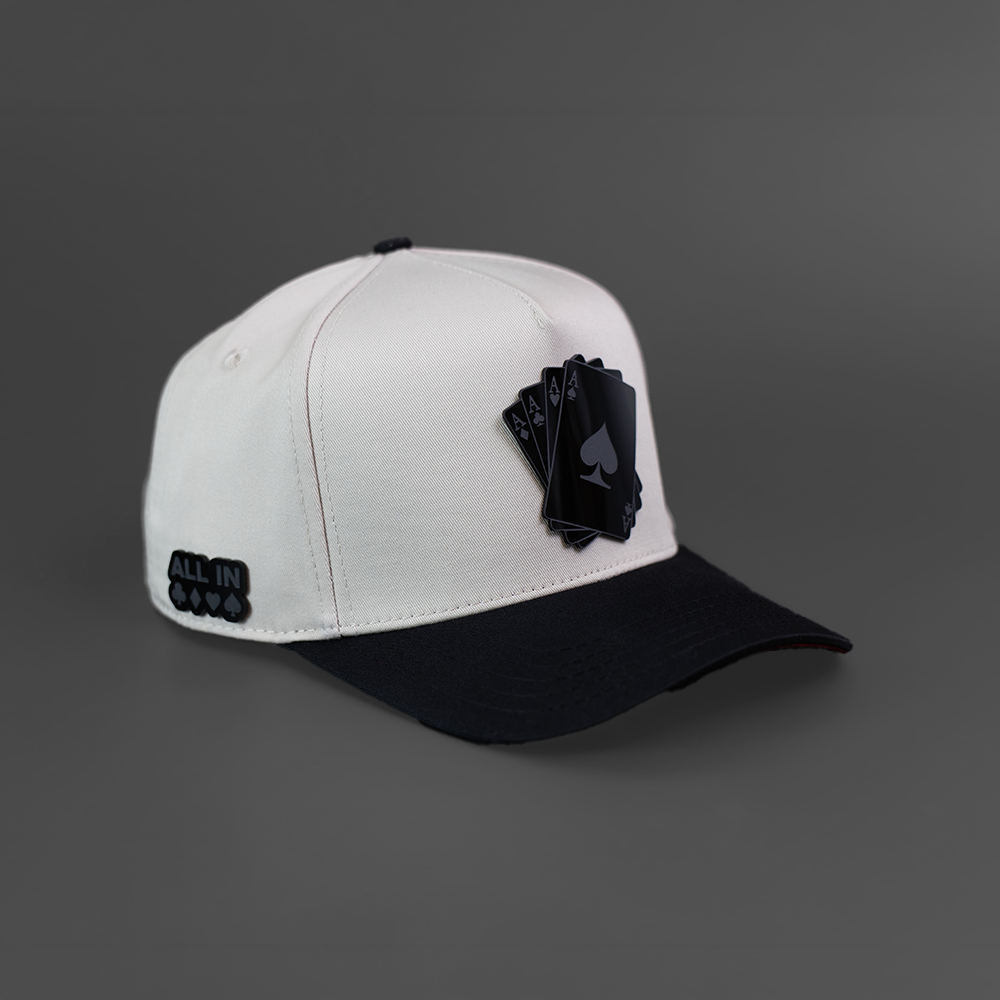 327 POKER WHITE HAT