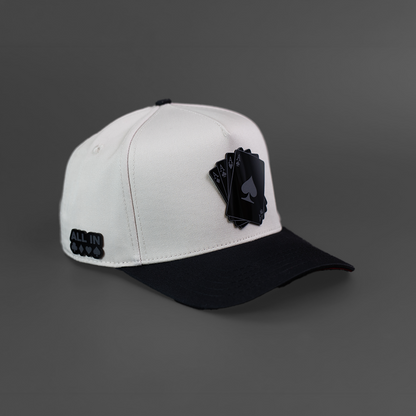327 POKER WHITE HAT