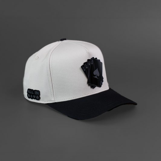 327 POKER WHITE HAT